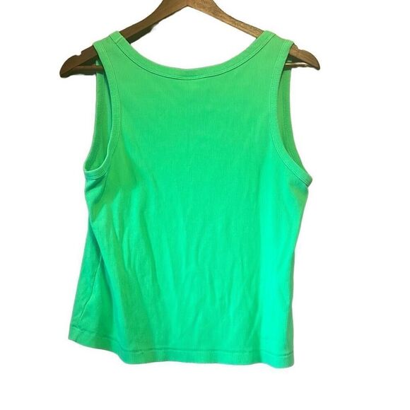 Universal Thread XXL Tank Top Sleeveless Green Ribbed Casual Comfort - Picture 4 of 4